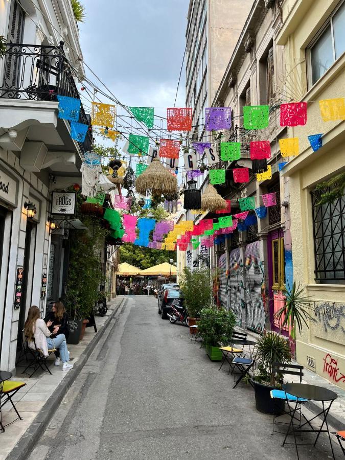 Ferienwohnung Aris In Psiri Athen Exterior foto